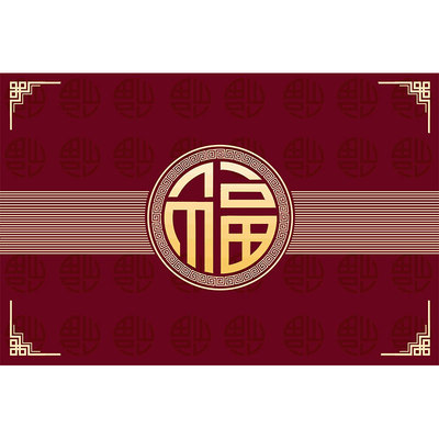 红色入户门地垫进门出入平安