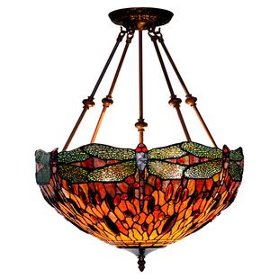 【16-18寸反吊灯】高档奢华复古典美式田园餐厅阳台入户艺术吊灯