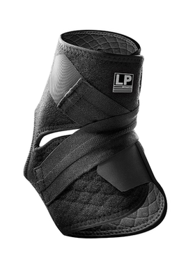 lp757ca透气分段护踝跑步羽毛球