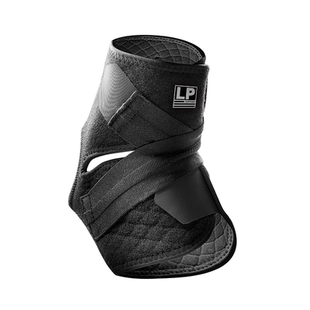 LP 757CA 透气分段可调式护踝 跑步骑行网排篮足羽毛球运动护踝