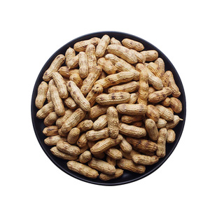 柴火炒花生带壳原味花生铁锅农家红皮花生年货休闲下酒小零食晒干