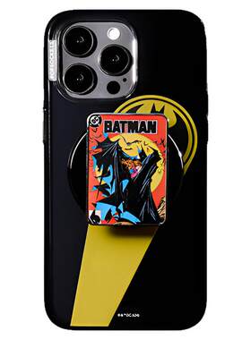 【蝙蝠侠·黑暗骑士】PopSockets泡泡骚xBatman85周年纪念系列磁吸式气囊手机支架苹果iPhone17/16ProMax/Pro