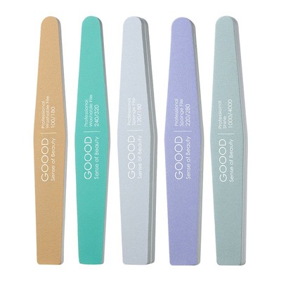 指甲锉磨指甲砂条美甲挫条抛光打磨修甲型海绵搓条美甲工具套装