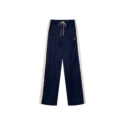 UOOYAA/乌丫缎面提花运动裤