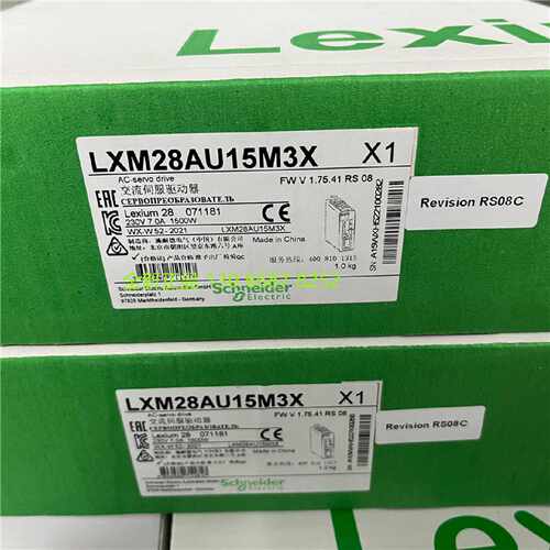 议价施耐德伺服驱动控制器 LXM28AU15M3X 1.5KW 全新原装现货正品