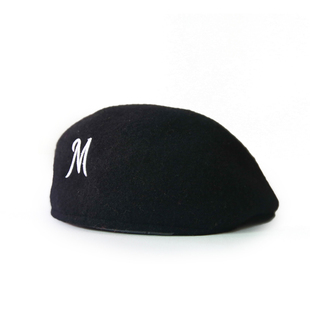 2025女童贝雷帽秋冬复古反戴鸭舌帽男童前进帽儿童帽子帅气潮定制