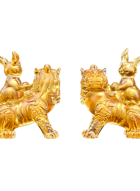 淘运阁易明居鸿兔谛听宝懿摆件