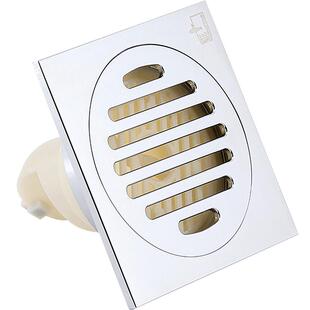 潜水艇地漏官方9cm全铜防臭9*9cm卫生间地漏90mm淋浴房旗舰店官网