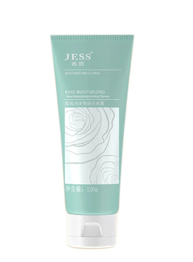 JESS名后玫瑰润泽保湿洁面膏清洁