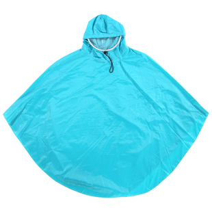 儿童斗篷式雨披自行车电动车后座小学生宽松套头雨衣中大童背书包