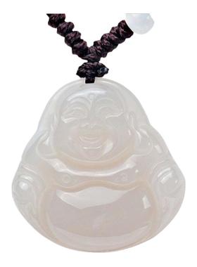 玉髓冰种玛瑙笑面佛细腻栩栩如生