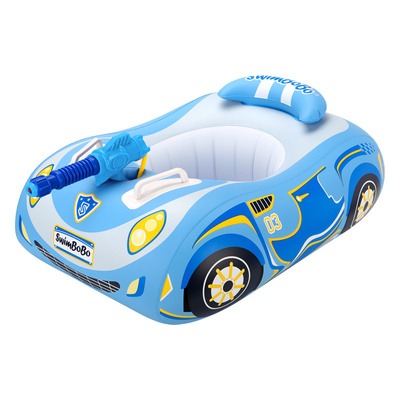 儿童游泳圈喷水游泳漂浮座艇