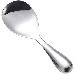 不锈钢饭勺新款特厚饭勺盛饭不粘饭盛饭勺子米饭铲子家用打饭饭匙