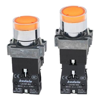 科耐达LA167-B2-BW3361带灯按钮