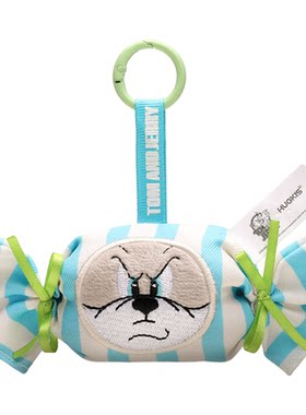 HUGKIS猫和老鼠糖果系列毛绒挂件汤姆杰瑞卡通包挂钥匙扣生日礼物