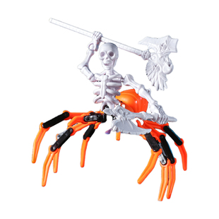 幸运dummy13骷髅蜘蛛人关节可动人偶diy拼装积木模型手办玩具挂件