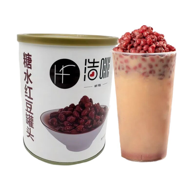 浩啡红豆罐头950g甜品烘焙原料