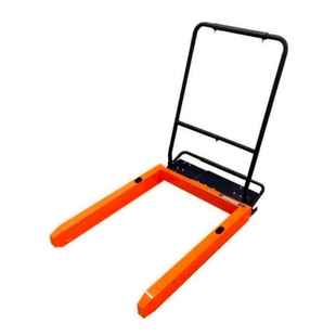 周转箱叉车脚踏式手动可调节搬运工具车智力星塑料筐机械升降推车