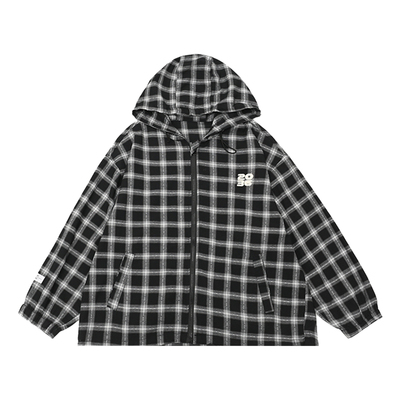 男童衬衫长袖韩版格子衬衣外套潮