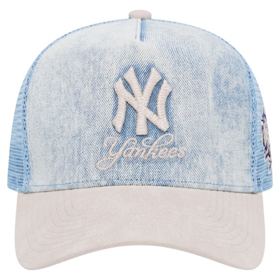 MNxMLB道奇洋基复古弯檐棒球帽