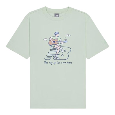 New Balance/NB正品夏季新款男女同款潮流百搭短袖T恤NEE26021-MT