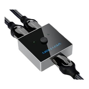 hdni二进一出切换器8k高清一分二转接头分频电视hdmi4k分配器威迅