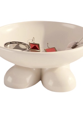 奶油风创意入户玄关钥匙收纳摆件