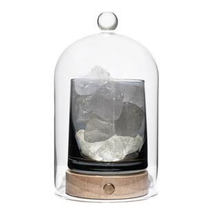 无火香薰精油水晶扩香石家用卧室内助眠香氛摆件小夜灯生日礼物