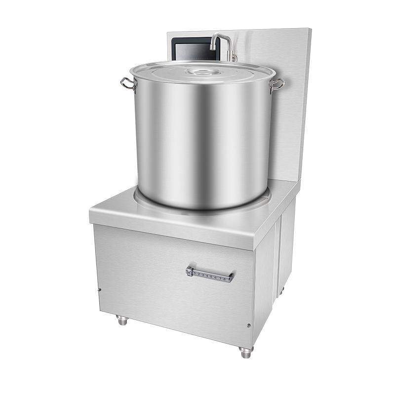 美利厨商用电磁炉15KW/20KW平面矮脚汤炉熬汤卤肉饭店厨房大功率