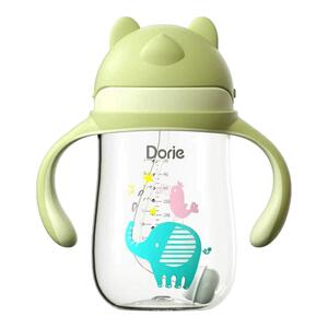 Dorje多吉宝贝tritan吸管水杯