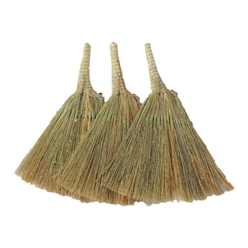 纯手工高粱苗不沾毛发床笤帚扫帚条帚扫把炕笤帚扫不生静电小扫把_虎窝淘