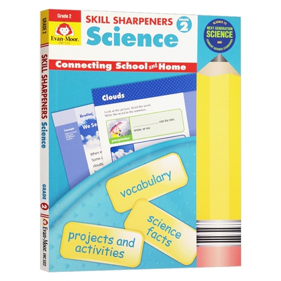 技能铅笔刀 科学练习册 二年级 英文原版 Skill Sharpeners Science Grade 2 美国加州小学教辅 英文版 进口原版英语书籍