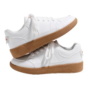 环球小白鞋女款2026新款春季配裙子的鞋子女小众设计百搭板鞋女鞋