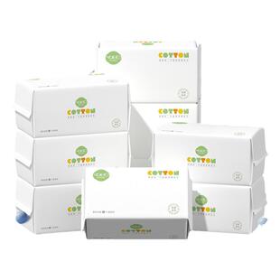 柔妮芙洗脸巾一次性柔巾加大加厚洁面巾家用实惠装干湿两用擦脸巾