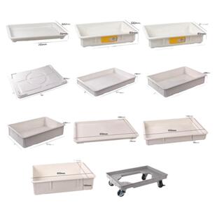 DOUGH箱披萨周转箱面团箱 白色面包存储周转箱盖存储箱批萨盒