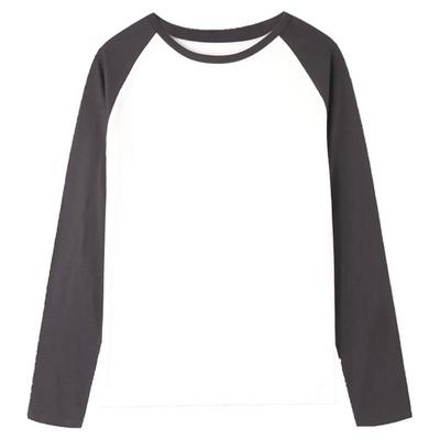 班尼路打底衫女2025春秋新款中长款宽松纯棉长袖t恤内搭外穿上衣J