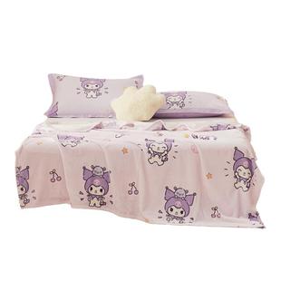 水星家纺空调毯办公室午休毯子儿童毛毯母婴A类可水洗酷洛米联名