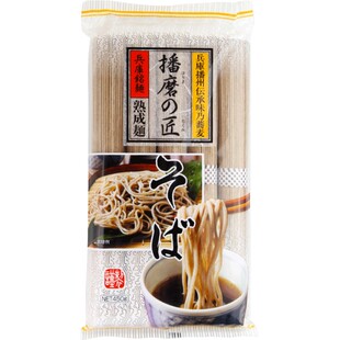 日本播磨之匠荞麦面原装进口播州荞麦冷面450g*5袋日式凉面条包邮