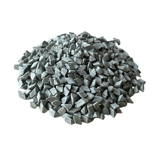 粗磨恒盛中国大陆斜三角刺抛磨块磨料研磨石耐磨款去毛边厂家直销