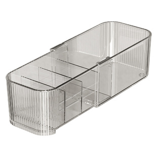 药品收纳盒家用柜内医药箱分格家庭急救输液分类可伸缩药物置物架