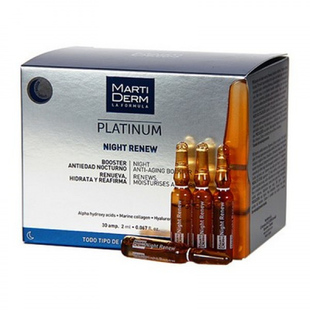 [现货]MartiDerm夜间焕肤安瓶去闭口缩毛孔精华Alfa peeling30支