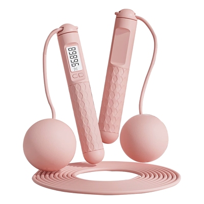 中考专用计数跳绳健身减肥钢丝绳