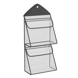 宿舍洗澡放衣服神器浴室防水收纳挂袋壁挂透明置物架衣物大容量