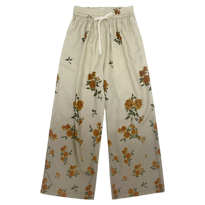 秋冬新品ivy吕颖博主同款【CPLUS SERIES】渐变碎花抽绳长裤