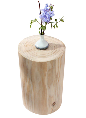 创意原木树墩木墩民宿茶室坐凳