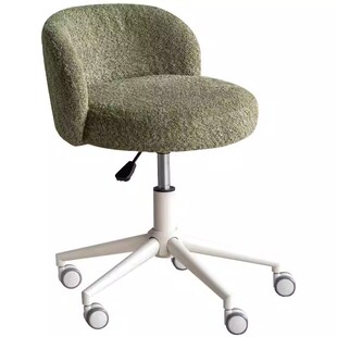 源氏木语加兰化妆凳可调节旋转升降椅靠背化妆椅子家用卧室梳妆凳