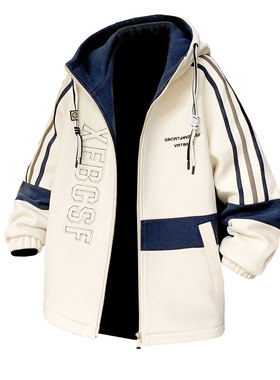 潮牌青少年秋冬新款港风男生夹克