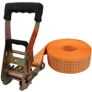 5cm无钩加厚货物捆绑带拉紧器货车紧固带5吨重型耐磨收紧器打包绳