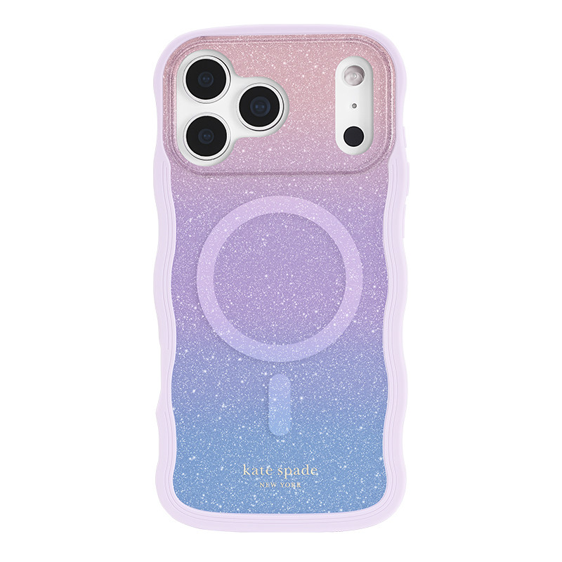 Kate Spade 波浪手机壳Wavy适用于苹果iPhone17/16ProMax保护套pm液态硅胶硬壳全包防摔时尚透