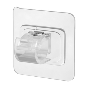 门帘杆免打孔挂钩窗帘伸缩杆支架托单杠固定座一整套浴帘杆半帘杆